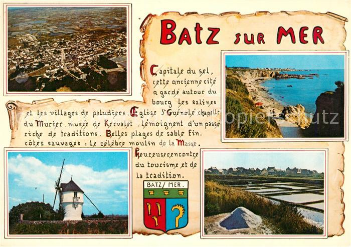 Batz-sur-Mer Windmuehle Fliegeraufnahme Chronik