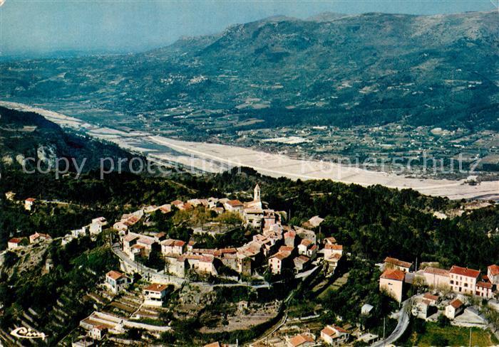 Aspremont Alpes-Maritimes Vue aérienne