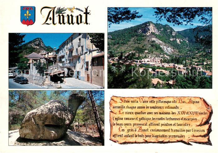 Annot Vieux quartier vieilles maisons vue Generale