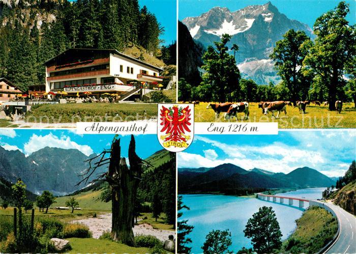 Eng Hinterriss Tirol Alpengasthof Viehweihe Kuehe Grosser Ahornboden Alpenpanora