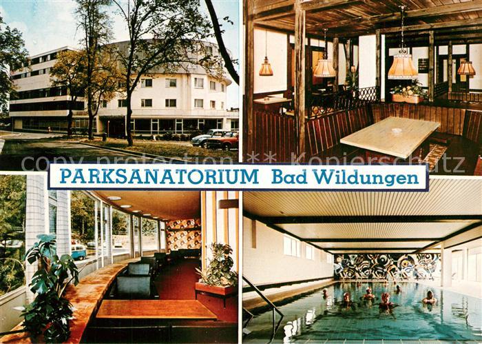 Bad Wildungen Parksanatorium Restaurant Hallenbad