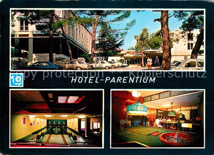 Porec Hotel Parentium Kegelbahn Roulette