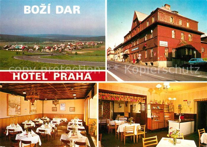 Bozi Dar Gottesgab Hotel Praha Restaurant Panorama