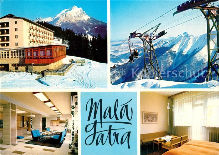 Vratna Horsky Hotel Boboty Mala Fatra Berghotel Kleine Fatra Skigebiet Sessellif