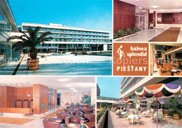 Piestany Balnea Splendid Spa Hotel Restaurant Terrasse