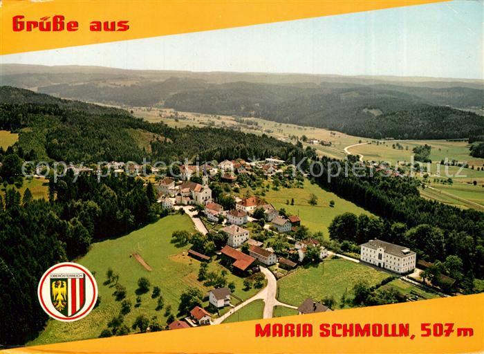 Maria Schmolln Wallfahrtsort Erholungsort Wallfahrtskirche Fliegeraufnahme