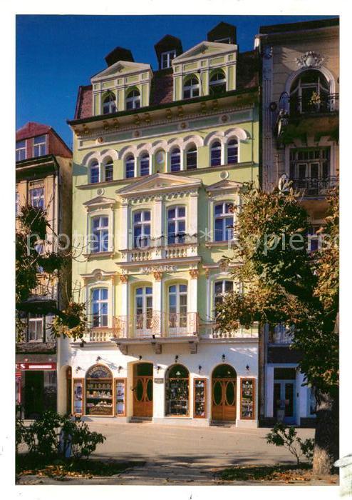 Karlovy Vary Tabaterie Artshop Mozart Haus Mozart 17. Jhdt.