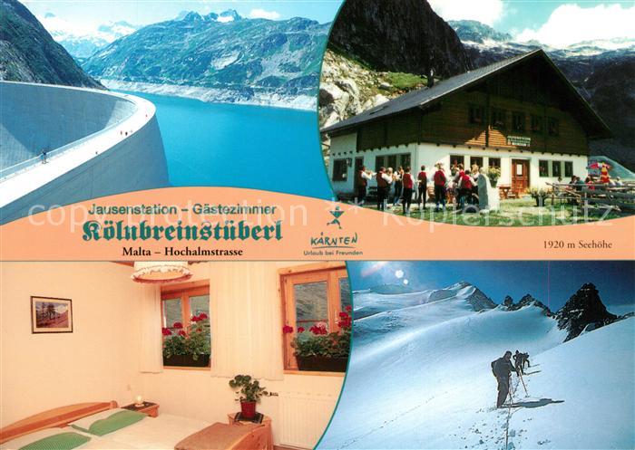 Malta Kaernten Jausenstation Koelnbreinstueberl Wintersportplatz Alpen Koelnbrei