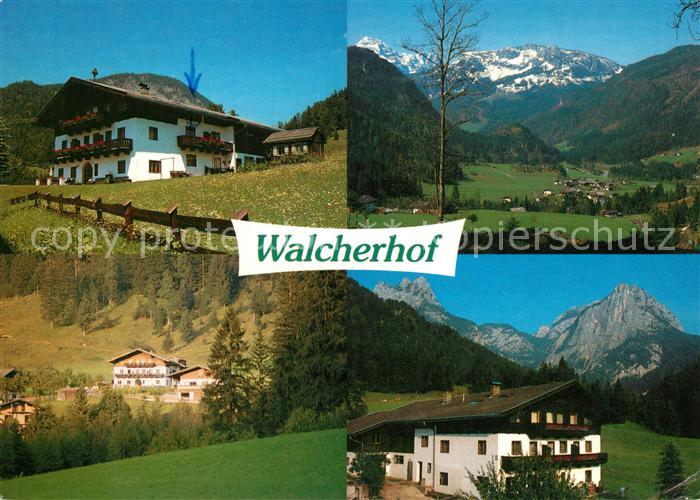 Reith Unken Walcherhof Urlaub auf dem Bauernhof Landschaftspanorama Alpen