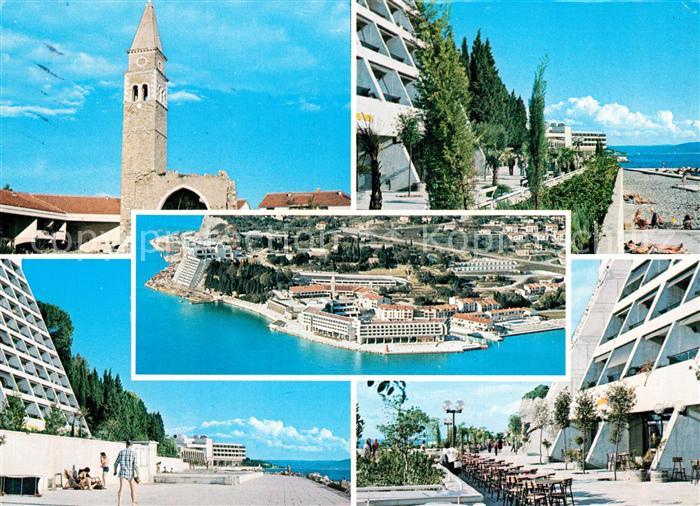 Bernardin Turistico hotelsko naselje Hotel Kirche Fliegeraufnahme