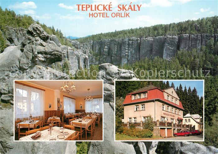 Teplice Metuji Hotel Orlik Teplicke Skaly Felsen Landschaft
