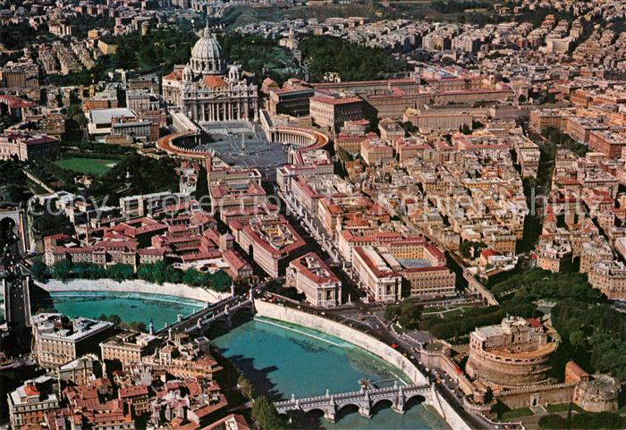 Roma Rom Citta del Vaticano veduta aerea