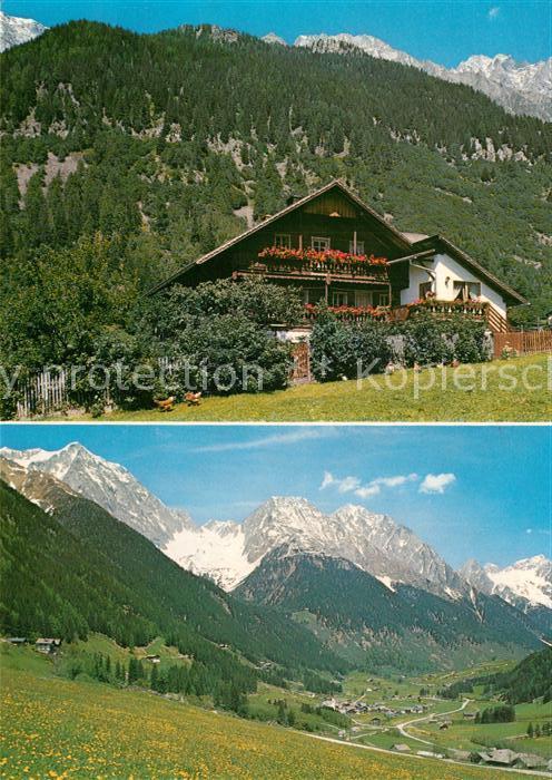 Antholz Obertal Urlaub auf dem Bauernhof Landschaftspanorama Alpen