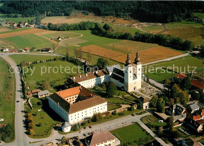 Gurk Romanischer Dom Salvatorianerkolleg Fliegeraufnahme