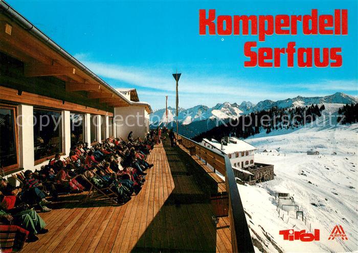 Serfaus Tirol Berghotel Restaurant Skigebiet Komperdell Alpenpanorama