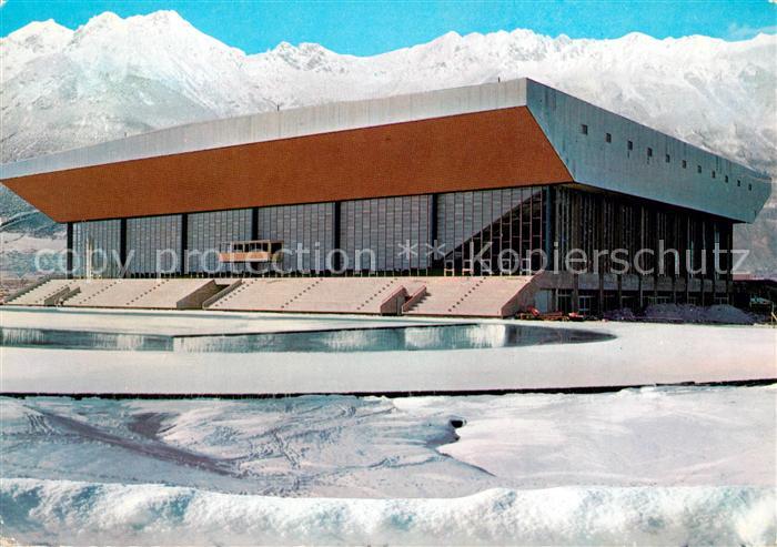 Innsbruck Olympia Eisstadion Eisschnelllaufbahn Nordkette