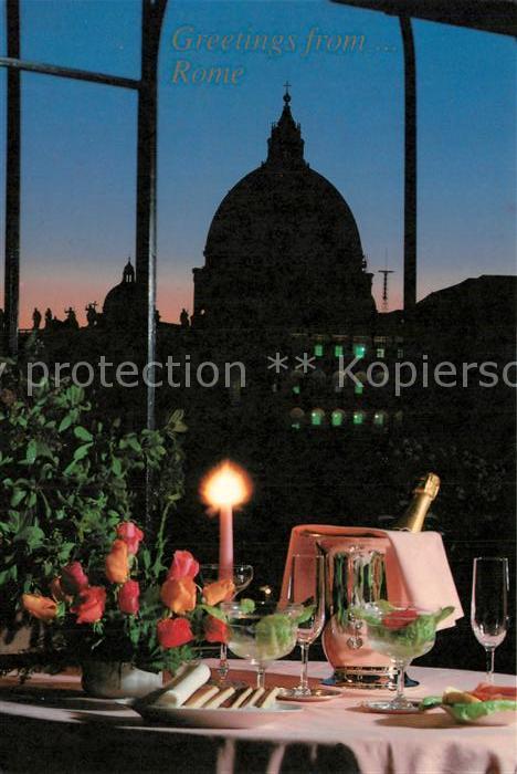 Roma Rom Ristorante Atlante Star Basilica di San Pietro