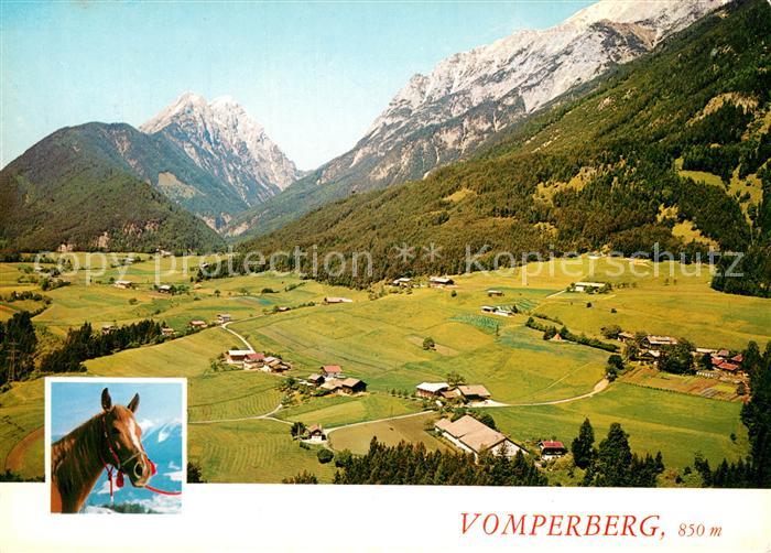 Vomperberg Panorama Erholungsgebiet mit Bettelwurf Karwendelgebirge Fliegeraufna