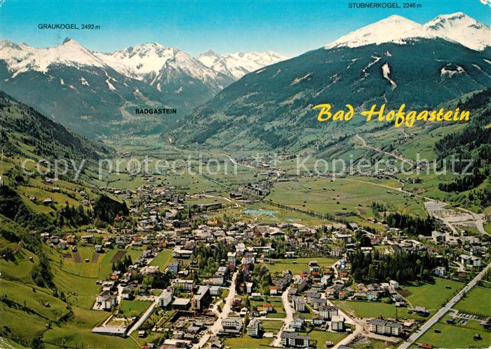 Bad Hofgastein Alpenpanorama Fliegeraufnahme