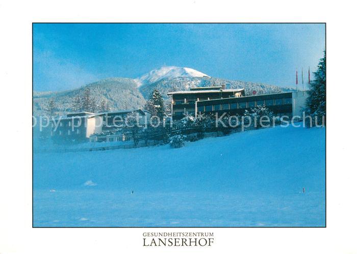 Lans Tirol Gesundheitszentrum Lanserhof Winterlandschaft Alpen