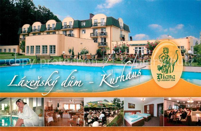 Frantiskovy Lazne Diana Lazensky dum Hotel Restaurant Swimming Pool