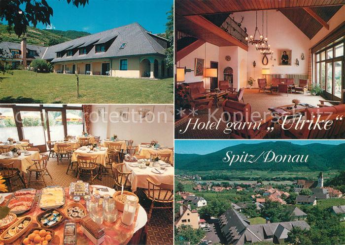 Spitz Donau Hotel garni Ulrike Restaurant Ortspanorama