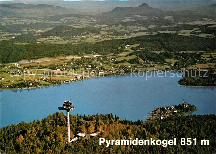 Maria Woerth Woerthersee Pyramidenkogel Aussichtsberg Aussichtsturm Bergrestaura