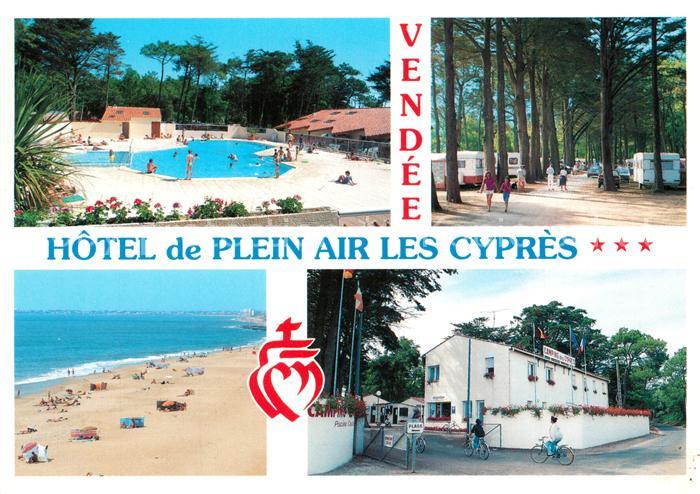 Saint-Gilles-Croix-de-Vie Vendee Camping Caravaning Les Cypres Piscine Plage