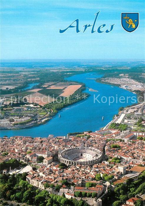 Arles Bouches-du-Rhone Fliegeraufnahme