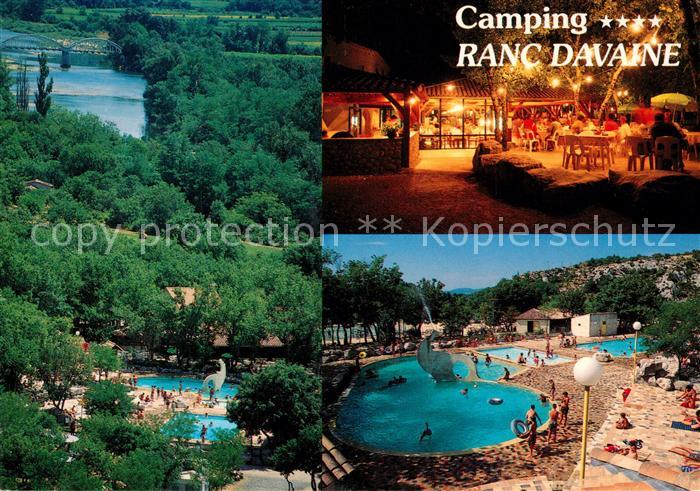 Saint-Alban-Auriolles Camping Ranc Davaine Piscine