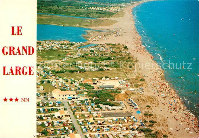 Serignan Plage Camping Le Grand Large vue aérienne