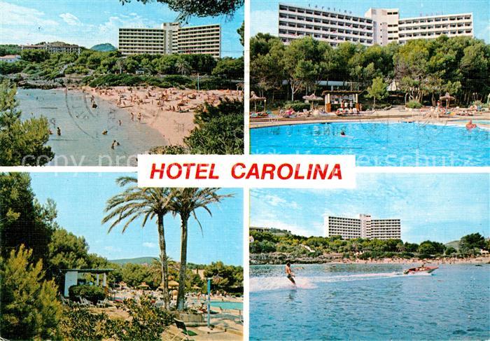 Cala Ratjada Mallorca Hotel Carolina Strand Wasserski Swimming Pool