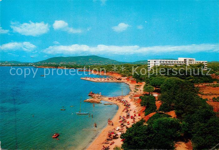 Santa Eulalia del Rio Hotel Augusta Playa Strand Kueste