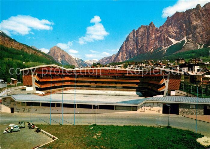 Cortina d Ampezzo Stadio Olimpico del Ghiaccio Olympiastadion Dolomiten