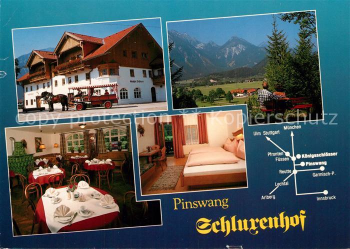Pinswang Tirol Hotel Restaurant Schlurenhof Landschaftspanorama Alpen