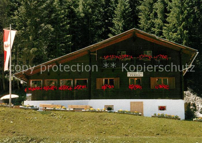 Praegraten Grossvenediger Berggasthaus Pebellalm Jausenstation