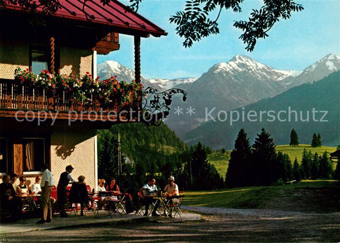 Schattwald Weinhaus Pension Alpenrose Rehbach Alpen