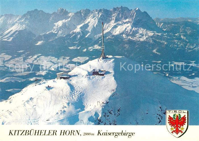 Kitzbuehel Tirol Kitzbueheler Horn Kaisergebirge Blick auf Grossglockner Grossve