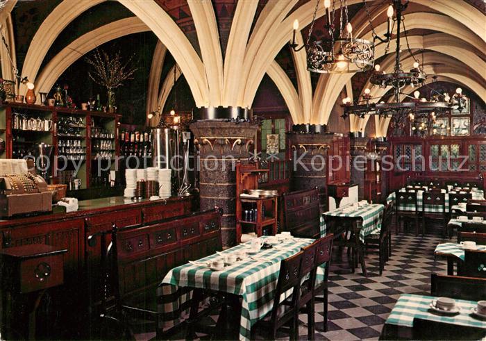 Gent Gand Flandre Restaurant Tearoom Cafe Raadskelder anno 1425