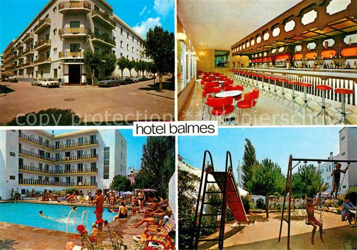 Calella Hotel Balmes Swimming Pool Kinderspielplatz