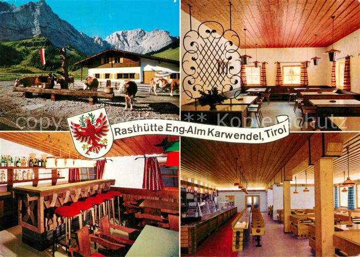Eng Alm Rasthuette Grosser Ahornboden Karwendelgebirge