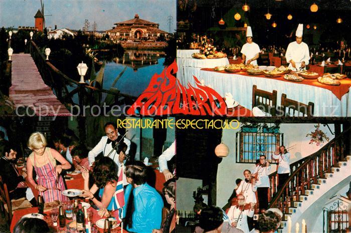 Santanyi Islas Baleares Es Fogueró Restaurante Espectaculo