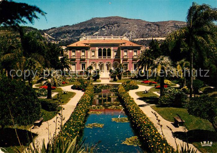 Saint-Jean-Cap-Ferrat Institut de France Académie des Beaux Arts Villa et jardin