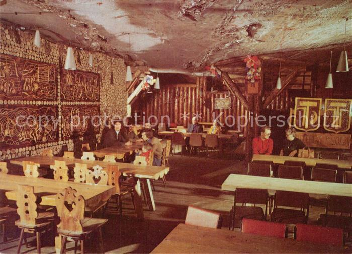 Wieliczka Wielicki Kleinpolen Zabytkowa Kopalnia Soli Gospoda Gwarkow w komorze