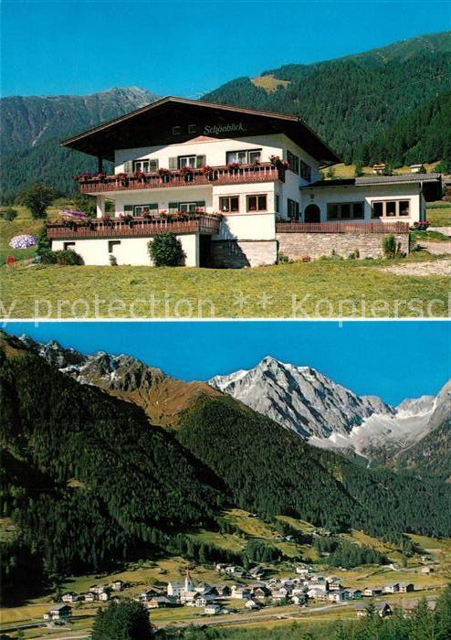 Antholz Mittertal Gaestehaus Pension Haus Schoenblick Alpenpanorama