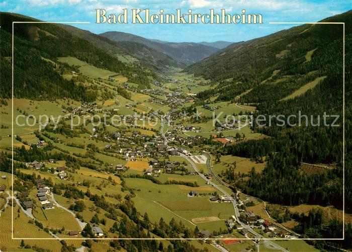 Bad Kleinkirchheim Kaernten Alpenpanorama Fliegeraufnahme