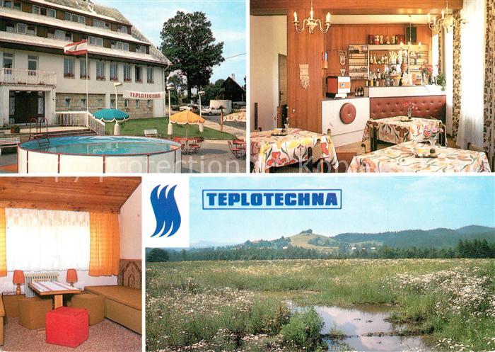 Ceska Kamenice Rekreacni stredisko Teplotechna Erholungsheim Landschaftspanorama