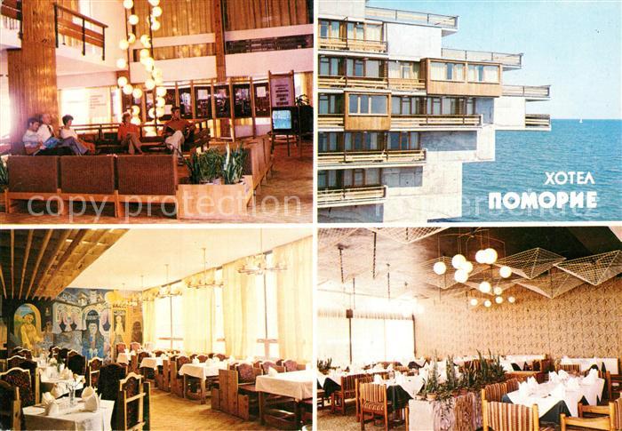 Pomorie Hotel Pomorie Restaurant Meerblick