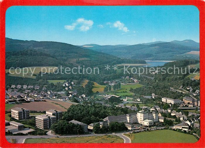 Meschede St Walburga Krankenhaus Fliegeraufnahme