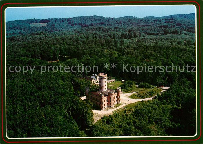 Granitz Ruegen Jagdschloss Fliegeraufnahme